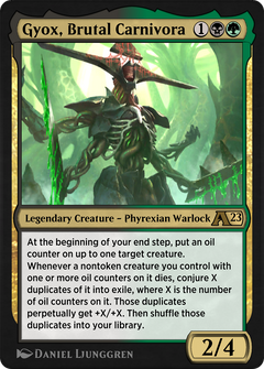 Gyox, Brutal Carnivora (YONE-022) - Alchemy: Phyrexia-1
