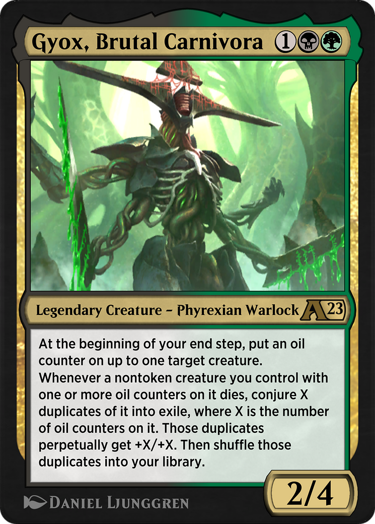 Gyox, Brutal Carnivora (YONE-022) - Alchemy: Phyrexia-1