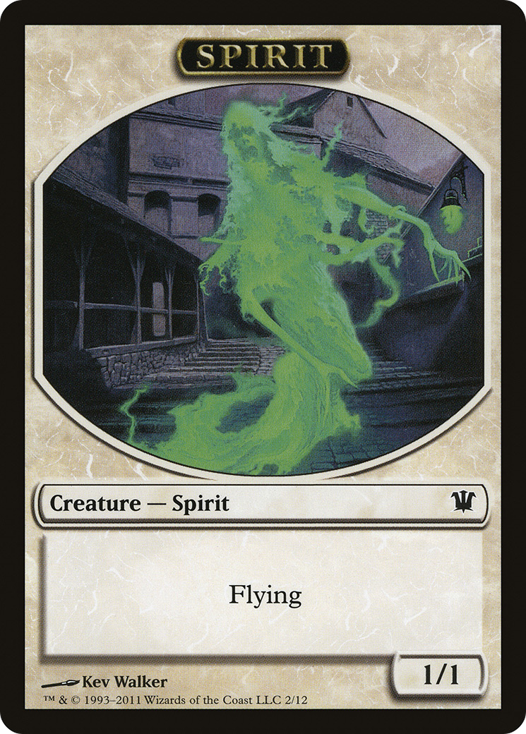Spirit Token [Innistrad Tokens]-1