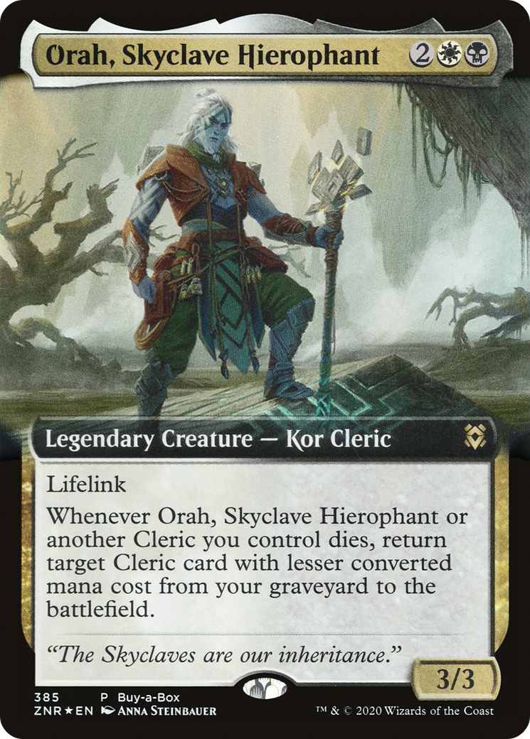 Orah, Skyclave Hierophant (Buy-A-Box) [Zendikar Rising]-1