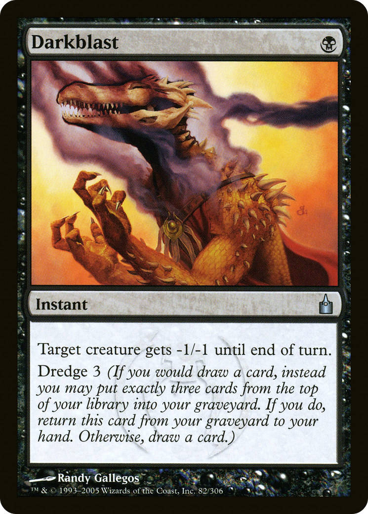 Darkblast [Ravnica: City of Guilds]-1
