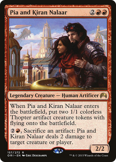 Pia and Kiran Nalaar [Magic Origins]-1