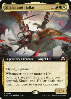 Shalai and Hallar (Extended Art) [March of the Machine Commander]-1