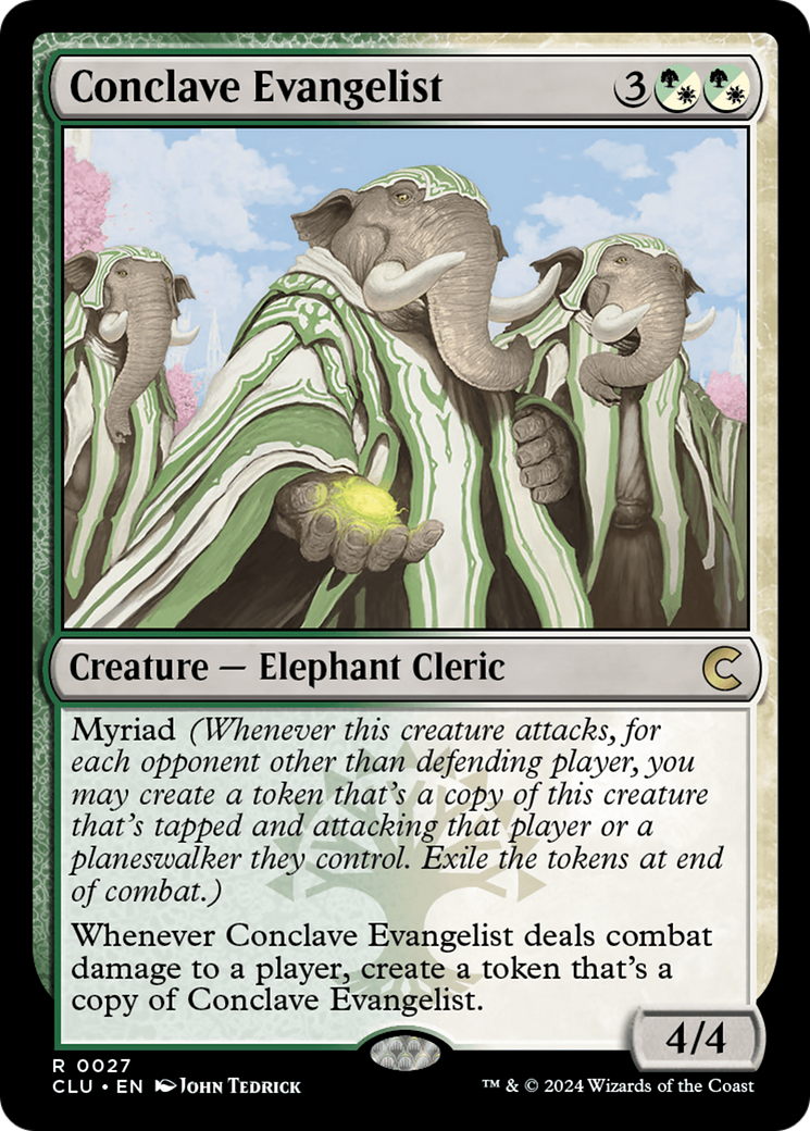 Conclave Evangelist [Ravnica: Clue Edition]-1