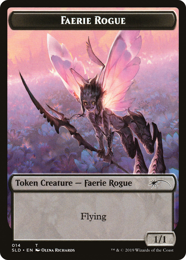 Faerie Rogue Token (014) [Secret Lair Drop Series]-1