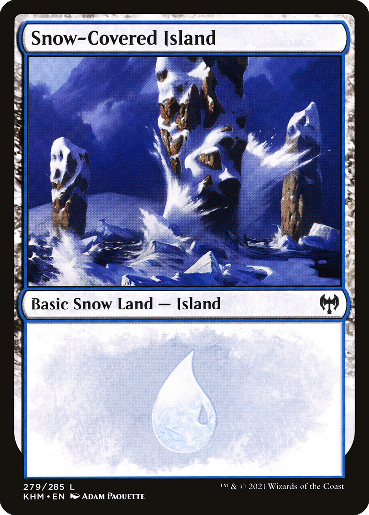 Snow-Covered Island (279) [Kaldheim]-1