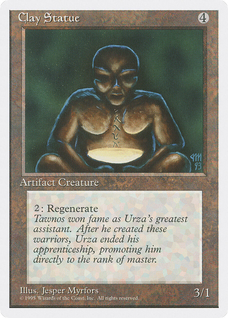 Clay Statue [Fourth Edition]-1