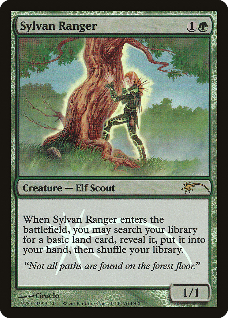 Sylvan Ranger [Wizards Play Network 2011]-1