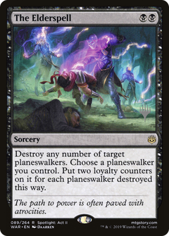 The Elderspell (Promo Pack) [War of the Spark Promos]-1