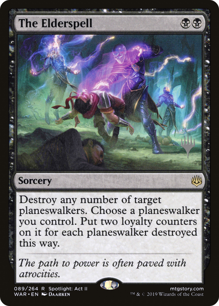 The Elderspell (Promo Pack) [War of the Spark Promos]-1