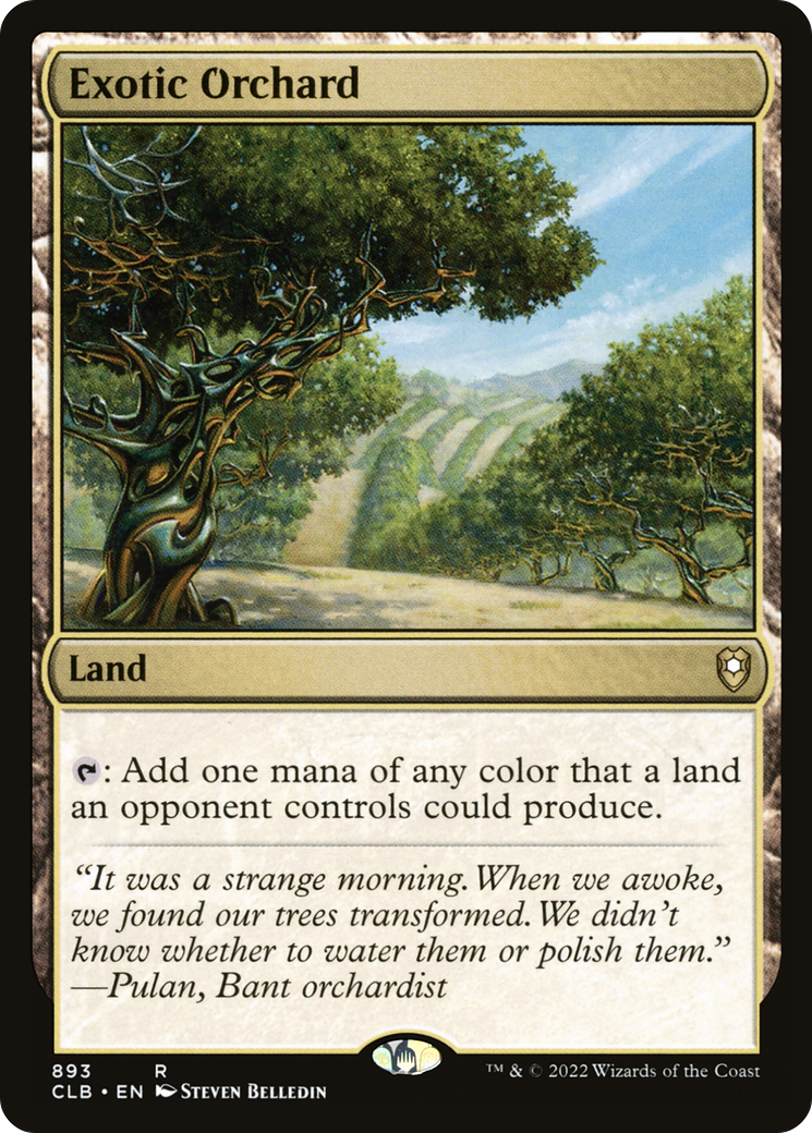 Exotic Orchard [Commander Legends: Battle for Baldur's Gate]-1