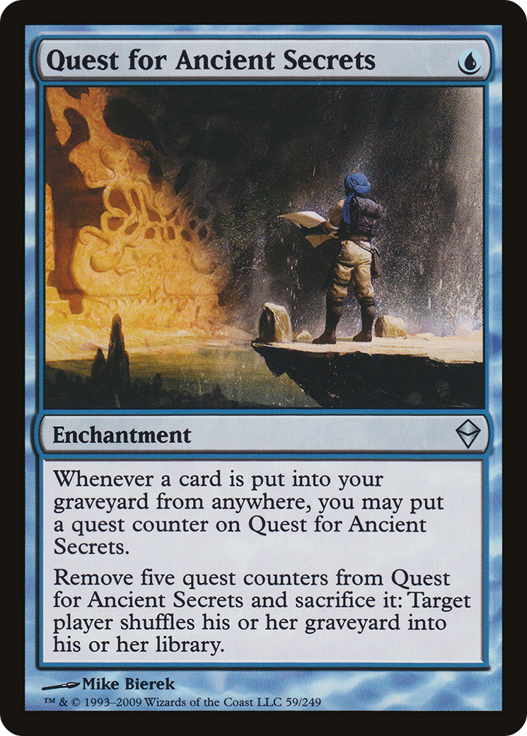 Quest for Ancient Secrets [Zendikar]-1