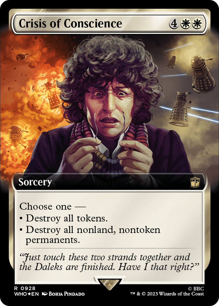 Crisis of Conscience (Extended Art) (Surge Foil) [Doctor Who]-1