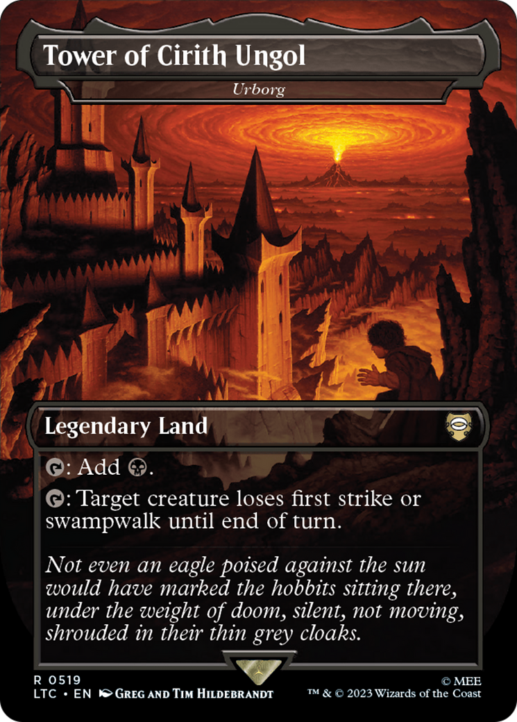 Tower of Cirith Ungol - Urborg (Borderless) [The Lord of the Rings: Tales of Middle-Earth Commander]-1