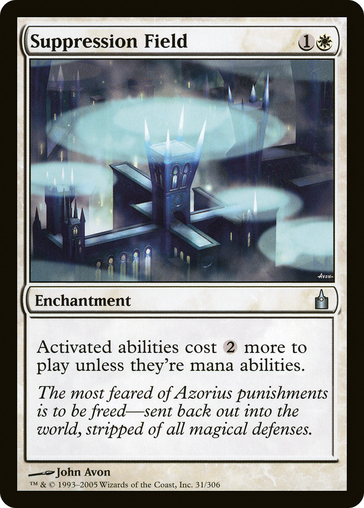 Suppression Field [Ravnica: City of Guilds]-1