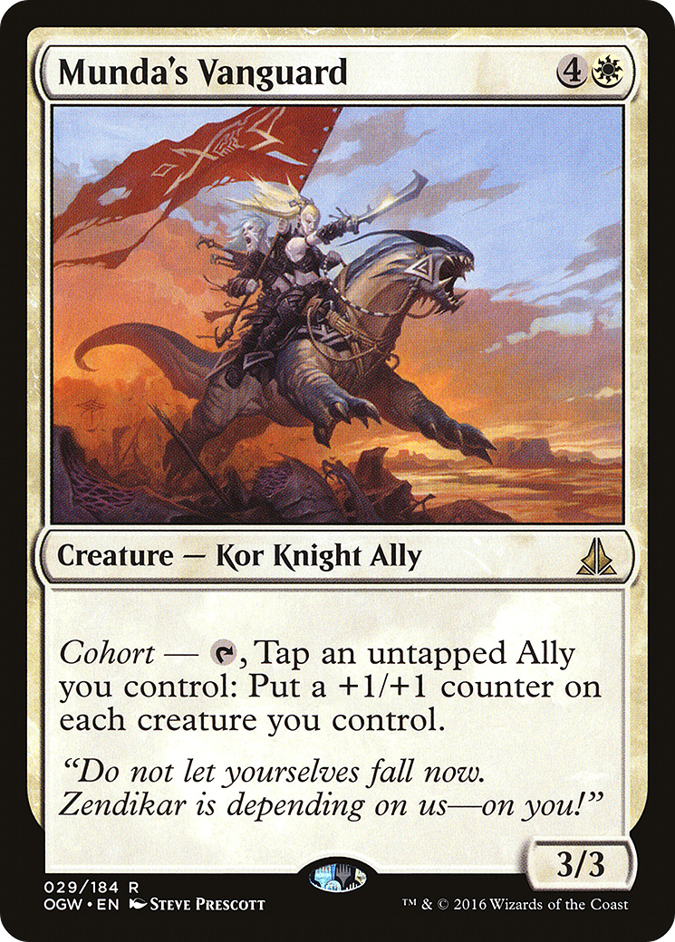 Munda's Vanguard [Oath of the Gatewatch]-1
