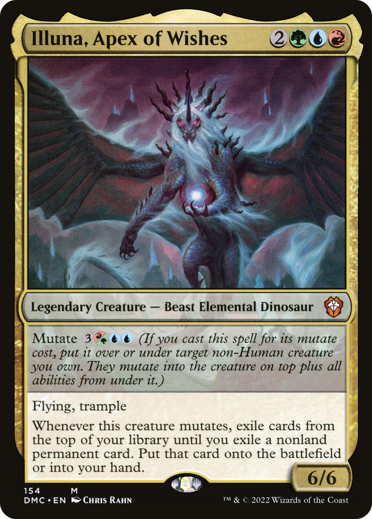 Illuna, Apex of Wishes [Dominaria United Commander]-1