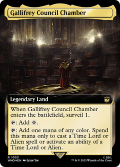 Gallifrey Council Chamber (Extended Art) (Surge Foil) [Doctor Who]-1