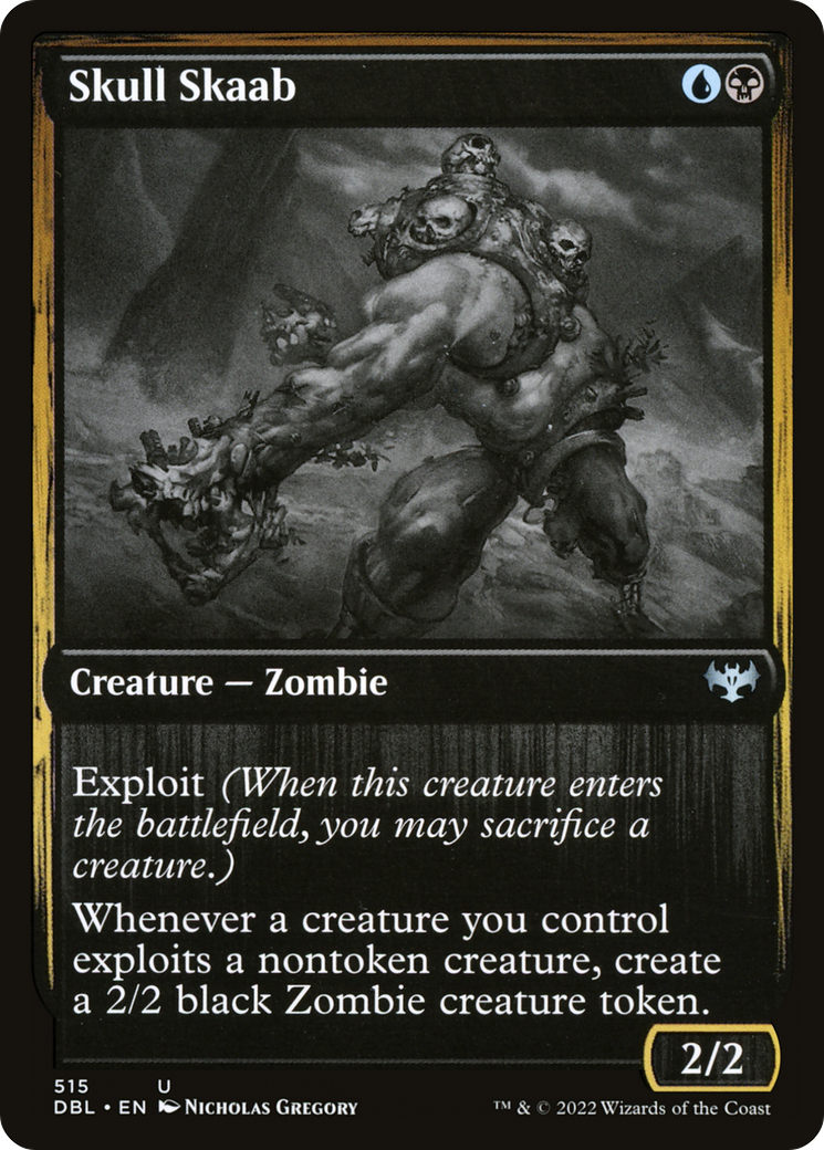 Skull Skaab [Innistrad: Double Feature]-1