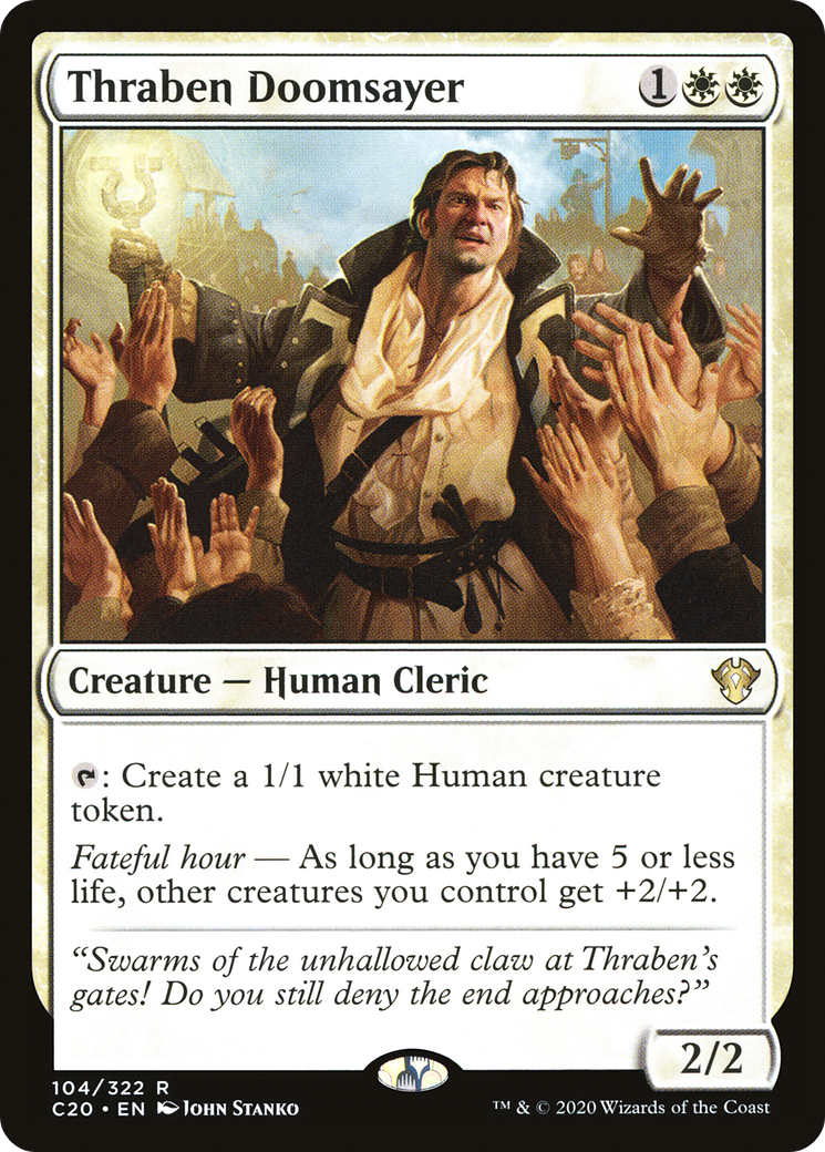 Thraben Doomsayer [Commander 2020]-1