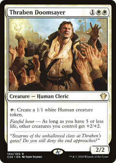 Thraben Doomsayer [Commander 2020]-1