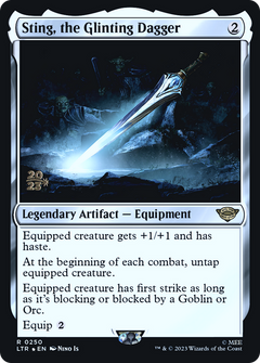 Sting, the Glinting Dagger [The Lord of the Rings: Tales of Middle-Earth Prerelease Promos]-1