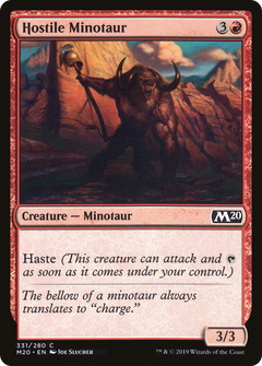 Hostile Minotaur [Core Set 2020]-1