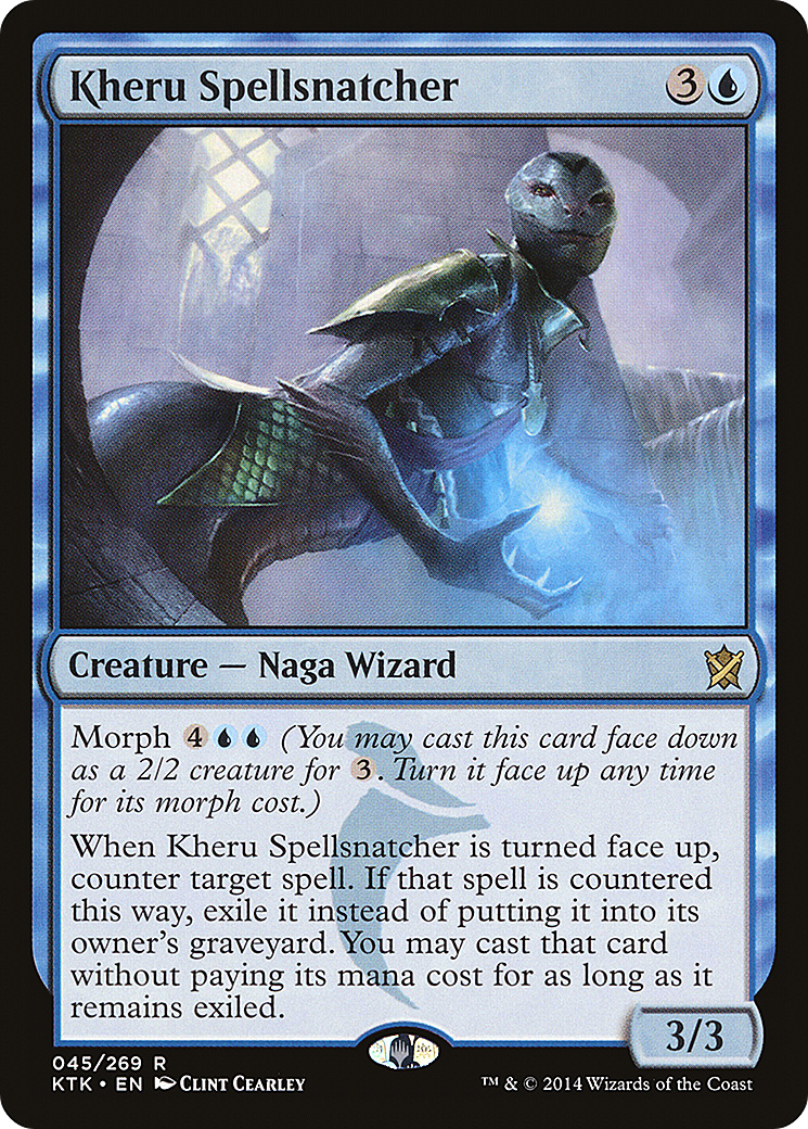 Kheru Spellsnatcher [Khans of Tarkir]-1
