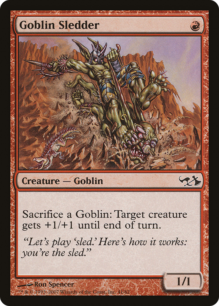 Goblin Sledder [Duel Decks: Elves vs. Goblins]-1