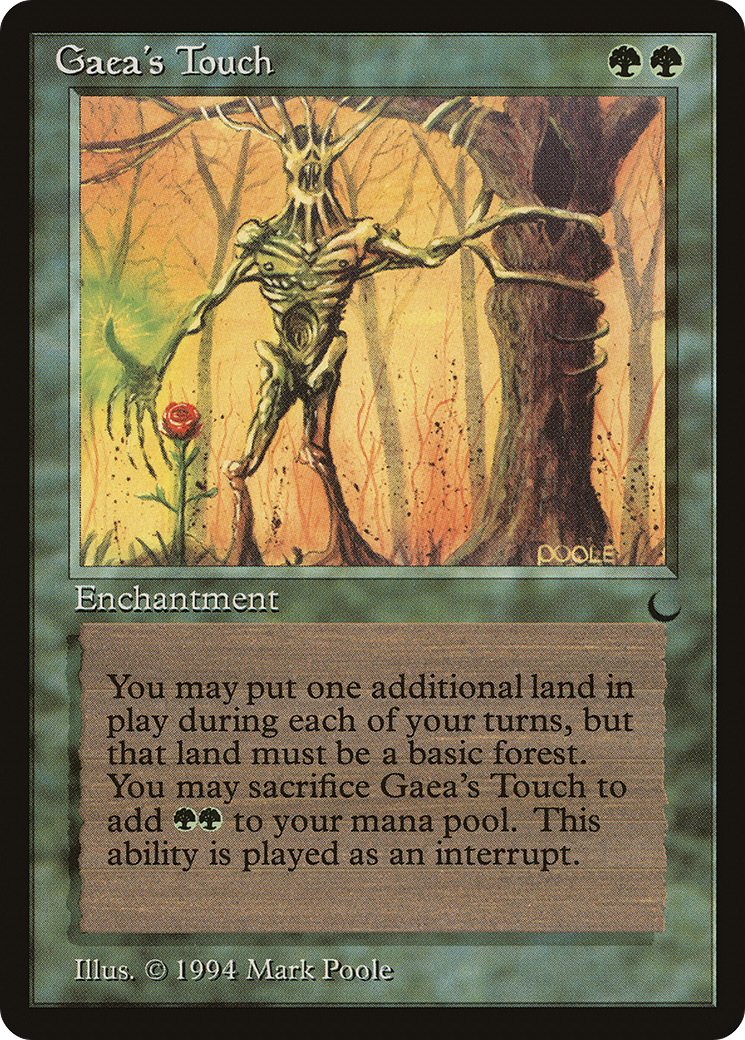 Gaea's Touch (DRK-) - The Dark-1