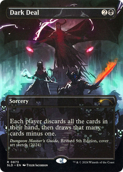Dark Deal (SLD-873) - Secret Lair Drop (Borderless)-1