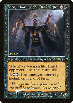 Vito, Thorn of the Dusk Rose (30A-P-028) - 30th Anniversary Play Promos Foil-1