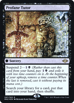 Profane Tutor [Modern Horizons 2 Prerelease Promos]-1