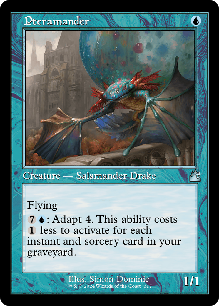 Pteramander (Retro Frame) [Ravnica Remastered]-1