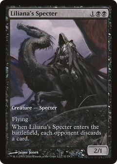 Liliana's Specter (Extended Art) [Magic 2011 Promos]-1