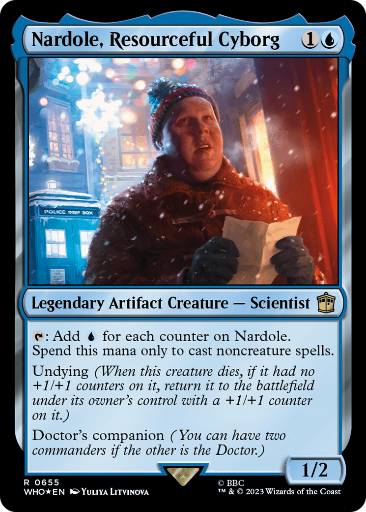 Nardole, Resourceful Cyborg (Surge Foil) [Doctor Who]-1
