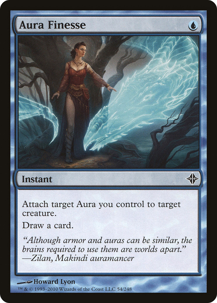 Aura Finesse [Rise of the Eldrazi]-1