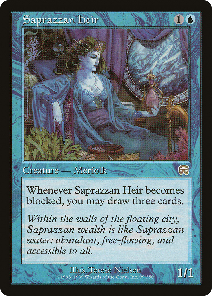 Saprazzan Heir [Mercadian Masques]-1