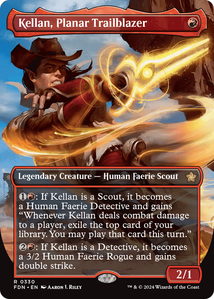 Kellan, Planar Trailblazer (Borderless) [Foundations]-1