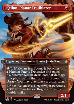 Kellan, Planar Trailblazer (Borderless) [Foundations]-1
