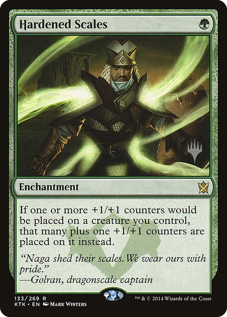 Hardened Scales (Promo Pack) [Khans of Tarkir Promos]-1