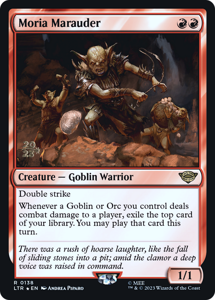 Moria Marauder [The Lord of the Rings: Tales of Middle-Earth Prerelease Promos]-1