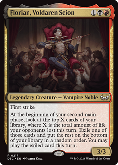 Florian, Voldaren Scion [Duskmourn: House of Horror Commander]-1