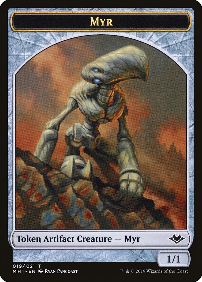Illusion (005) // Myr (019) Double-Sided Token [Modern Horizons Tokens]-2
