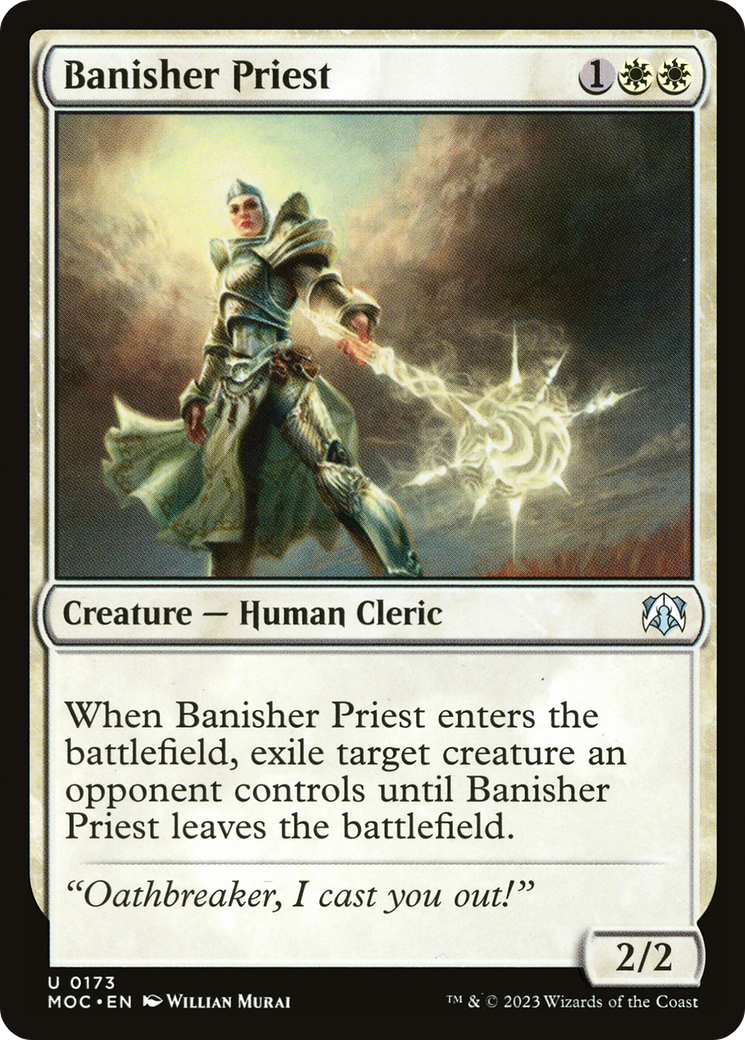 Banisher Priest [March of the Machine Commander]-1