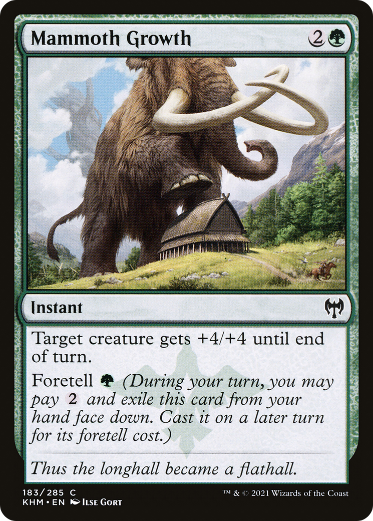 Mammoth Growth [Kaldheim]-1