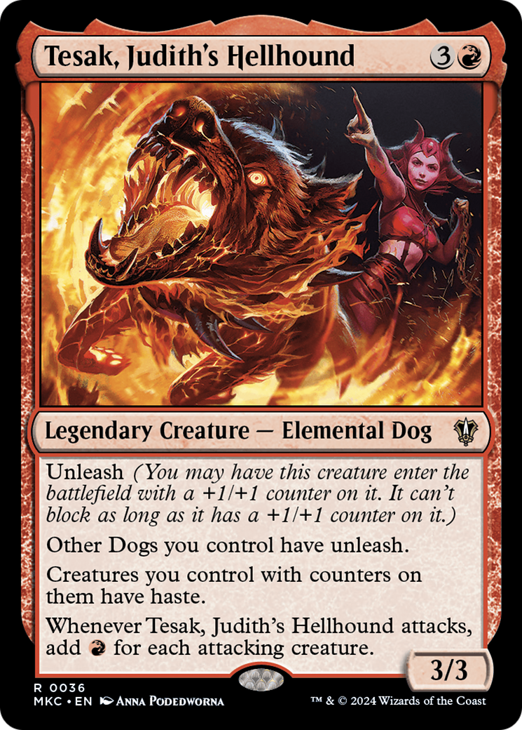Tesak, Judith's Hellhound [Murders at Karlov Manor Commander]-1