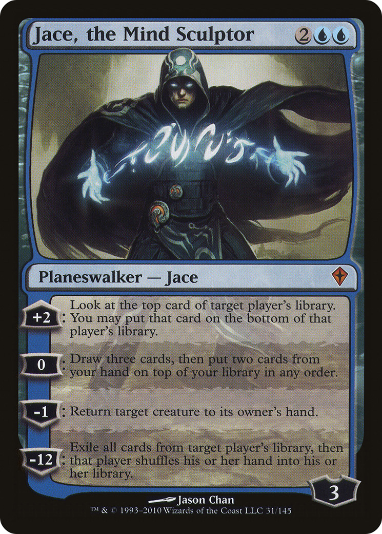 Jace, the Mind Sculptor [Worldwake]-1
