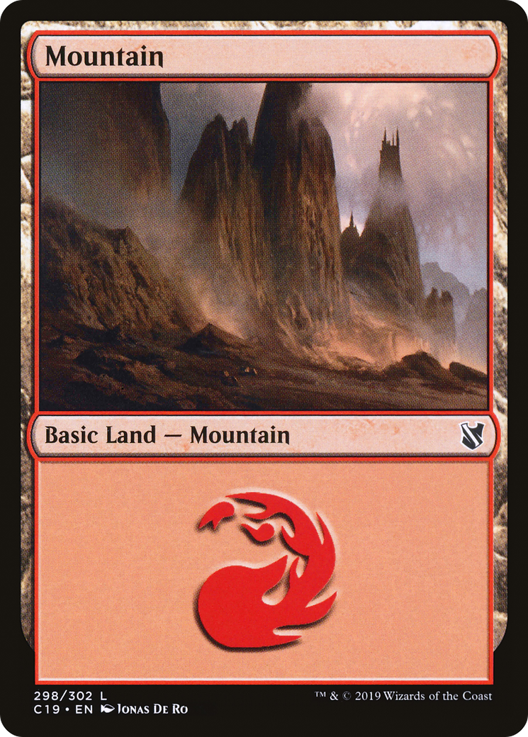 Mountain (298) [Commander 2019]-1