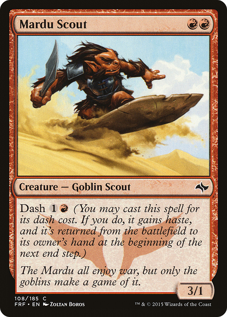 Mardu Scout [Fate Reforged]-1